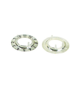 CADRAN POUR BOUTON 21mm (TRANSPARENT - BLANC 12 CHIFFRES) - Velleman