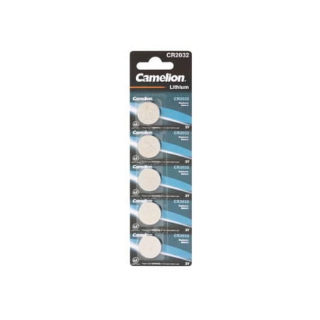 LITHIUM 2032 3.0V-230mAh (5pcs/bl) - Velleman