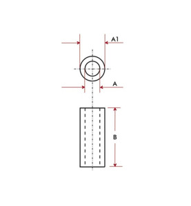 ENTRETOISE EN ALUMINIUM 15mm M3 - Velleman