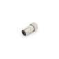 FICHE COAX FEMELLE TV 9.5mm/2.3mm METALLIQUE