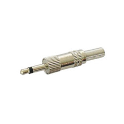 JACK MALE 3.5mm MONO NICKELE - Velleman