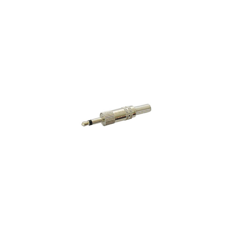 JACK MALE 3.5mm MONO NICKELE