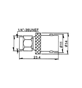 CONNECTEUR SMA MALE VERS BNC FEMELLE - Velleman