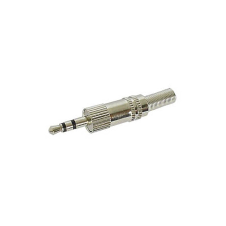 JACK MALE 3.5mm STEREO NICKELE - Velleman