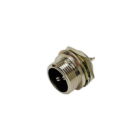 EMBASE MALE MULTICONTACTS POUR CHASSIS - 3 CONTACTS - Velleman