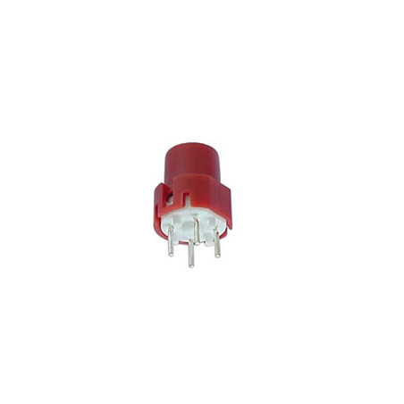 BOUTON-POUSSOIR ROND 9.0mm ROUGE - Velleman