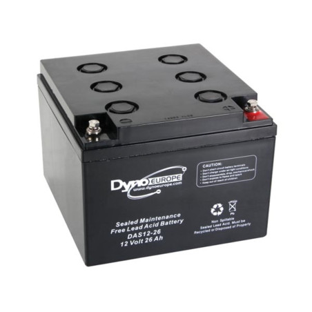ACCU ACIDE-PLOMB 12 V - 26 Ah 165 x174.5 x 125 mm - Velleman