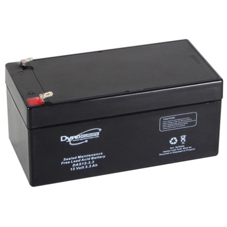 ACCU ACIDE-PLOMB 12 V - 3.3 Ah 133.5 x 67 x 67 mm - Velleman