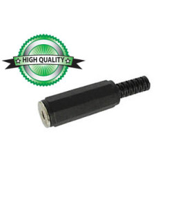 JACK FEMELLE 3.5mm STEREO PLASTIQUE NOIR - Velleman