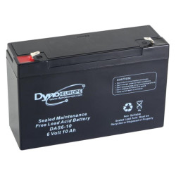 ACCU ACIDE-PLOMB 6 V - 10 Ah 151 x 50 x 101 mm - Velleman