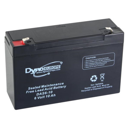 ACCU ACIDE-PLOMB 6 V - 10 Ah 151 x 50 x 101 mm - Velleman