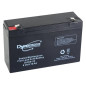 ACCU ACIDE-PLOMB 6 V - 10 Ah 151 x 50 x 101 mm