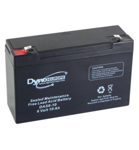 ACCU ACIDE-PLOMB 6 V - 10 Ah 151 x 50 x 101 mm - Velleman