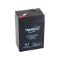 ACCU ACIDE-PLOMB 6 V - 4.5 Ah 70 x 48 x 106 mm