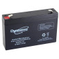ACCU ACIDE-PLOMB 6 V - 7.2 Ah 150 x 34 x 100 mm