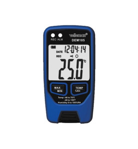 Enrégistreur de données thermiques et de taux d'humidité avec port USB