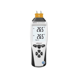 Thermomètre avec thermocouples types K/J - Velleman