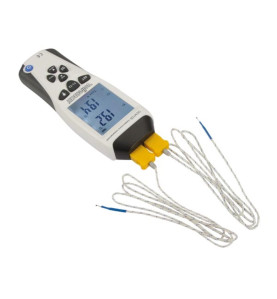 Thermomètre avec thermocouples types K/J - Velleman