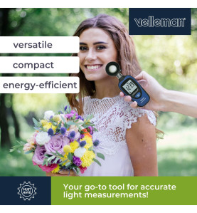Mini luxmètre numérique - Velleman