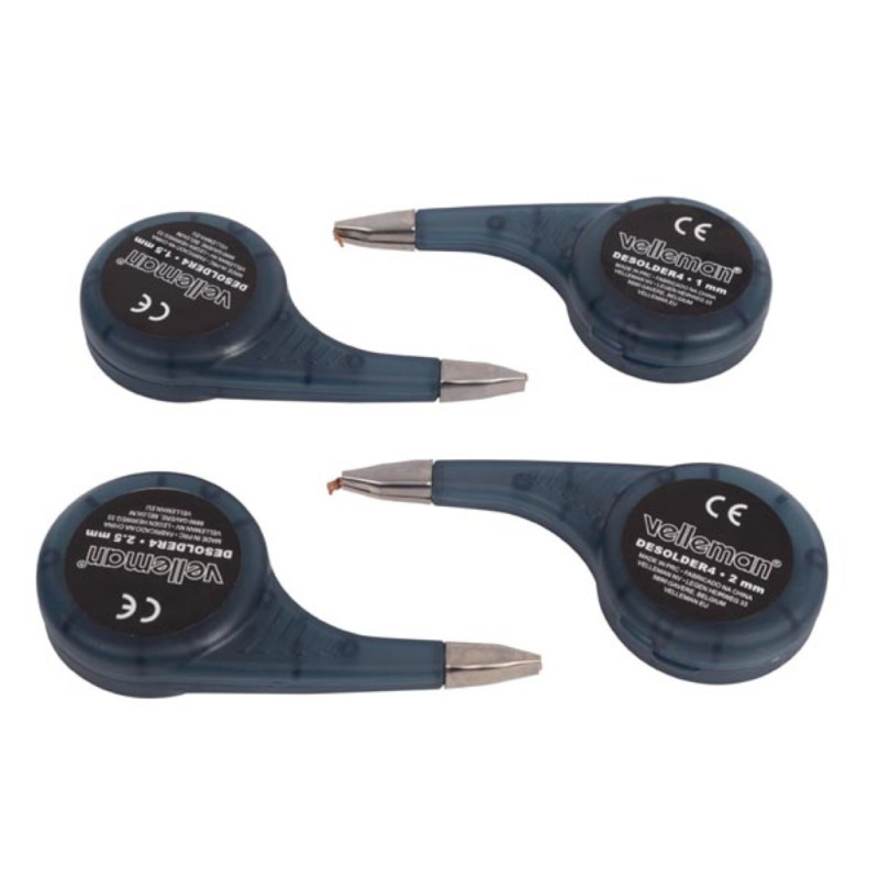 DISTRIBUTEUR DE TRESSE À DESSOUDER - 4 pcs DISTRIBUTEUR DE TRESSE À DESSOUDER - 4 pcs