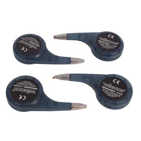 DISTRIBUTEUR DE TRESSE À DESSOUDER - 4 pcs - Velleman
