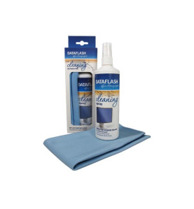 SPRAY NETTOYANT + CHIFFON MICROFIBRE POUR ÉCRANS - Velleman