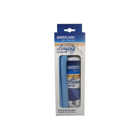 SPRAY NETTOYANT + CHIFFON MICROFIBRE POUR ÉCRANS
