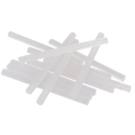 18 bâtons de colle thermofusible, Ø 7 x 100 mm - PRL