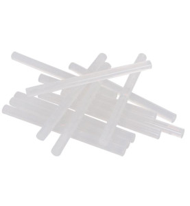 18 bâtons de colle thermofusible, Ø 7 x 100 mm - PRL