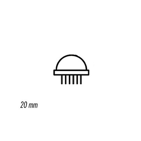LED GEANTE ROUGE DIFFUSANTE 20mm - Velleman