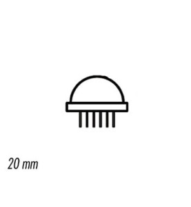 LED GEANTE ROUGE DIFFUSANTE 20mm - Velleman