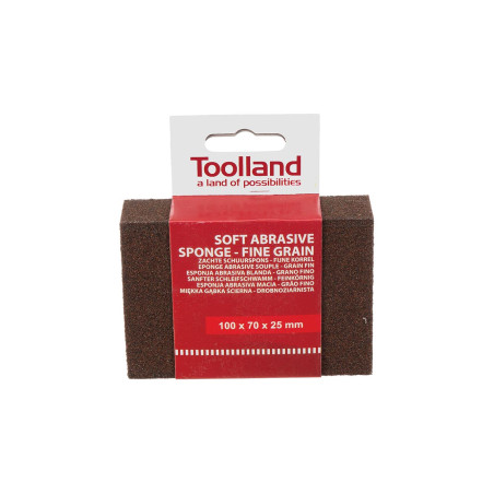 EPONGE ABRASIVE SOUPLE - GRAIN FIN