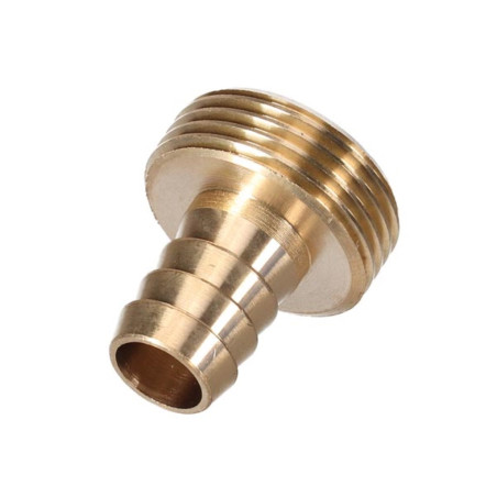 Raccord de robinet en laiton - filetage extérieur 3/4" - tuyau 3/4" - 