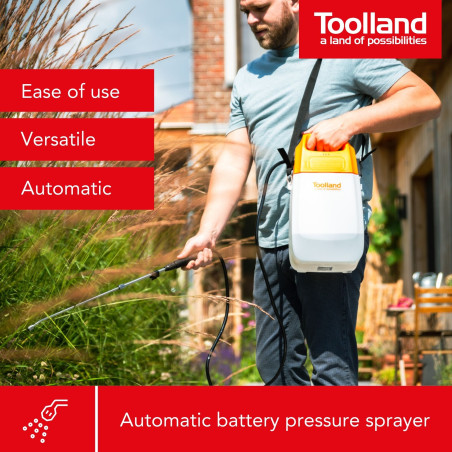 Pulvérisateur à pression avec batterie rechargeable - 6 L