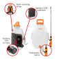 Pulvérisateur à dos avec batterie rechargeable - 12 L