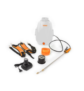 Pulvérisateur à dos avec batterie rechargeable - 12 L - PRL