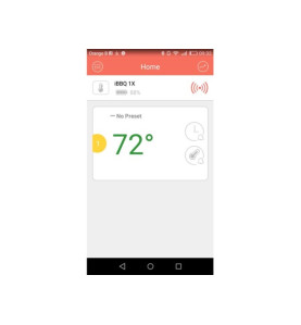 THERMOMÈTRE NUMÉRIQUE SANS FIL POUR BARBECUE - AVEC APPLICATION -  LON
