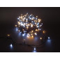 Duolight - 20 m - 300 LED - blanc et blanc chaud - câble vert - modulateur - 24 V