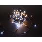 Duolight - 8 m - 120 LED - blanc et blanc chaud - câble vert - modulateur - 24 V