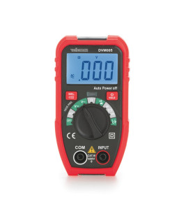 Petit multimètre numérique robuste - CAT III - 600 V - 7 fonctions - V