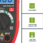 Petit multimètre numérique robuste - CAT III - 600 V - 7 fonctions