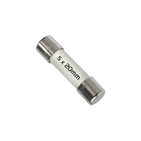 Jeu de fusibles en céramique - 5 x 20 mm - 500 mA & 10 A - 600V - Vell