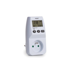 WATTMÈTRE - 230 V - 16 A - TERRE FRANÇAISE - PRL