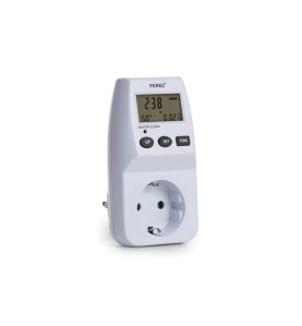 WATTMÈTRE - 230 V - 16 A - TERRE ALLEMANDE - PRL
