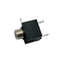 JACK FEMELLE 3.5mm MONO NOIR, MONTAGE CHASSIS