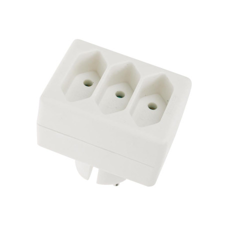 FICHE MULTIPLE, 3 PRISES EURO