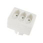 FICHE MULTIPLE, 3 PRISES EURO FICHE MULTIPLE, 3 PRISES EURO