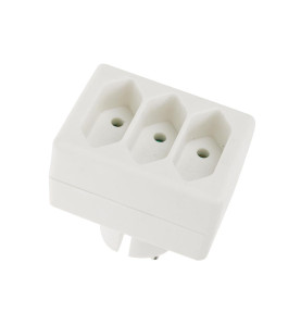 FICHE MULTIPLE, 3 PRISES EURO - PRL