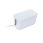 BLOC MULTIPRISE AVEC BOÎTE DE RANGEMENT - 1.5 PRISES - CÂBLE DE 3 m - TERRE FRANÇAISE