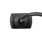 BLOC MULTIPRISE, 4 PRISES - CÂBLE DE 1.5 m - NOIR - TERRE FRANÇAISE